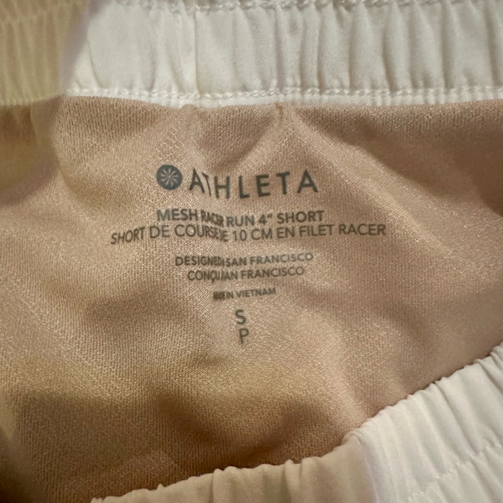 Athleta MESH RACER RUN MID RISE 4 SHORT - Picture 7 of 9
